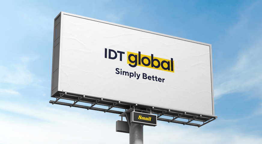 IDT Global logo usage example 3